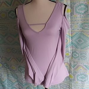 Rue21 Lavender Long Sleeve Tee